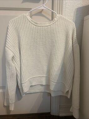 Aeropostale White Knit Sweater
